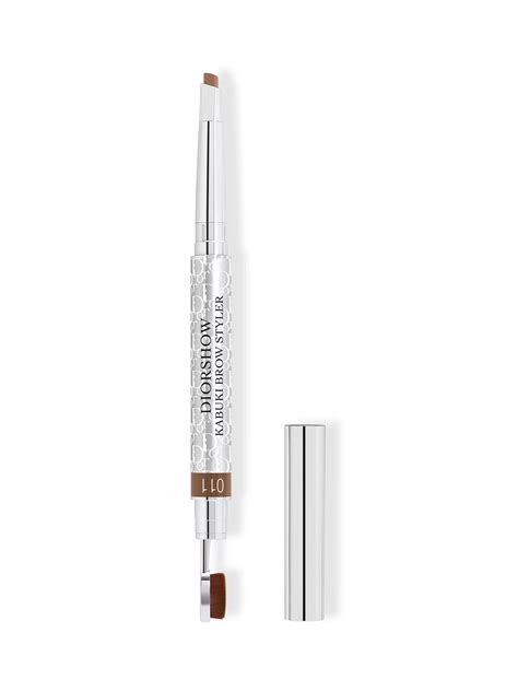 dior kabuki brow styler gold blond|Dior brow pencil universal shade.